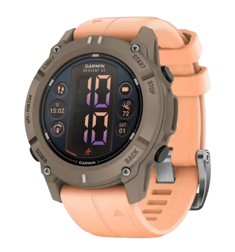 Garmin Descent G2 Paloma with Shell Pink Band (010-02986-01)