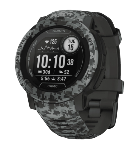 Смарт-годинник Garmin Instinct 2 - Camo Edition Graphite Camo (010-02626-13) UA