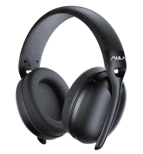 Гарнітура бездротова AULA S6 wireless headset - 3 in 1, wired, 2.4G wireless, Bluetooth black