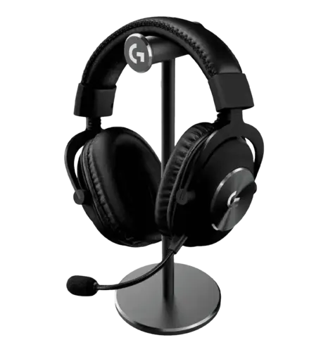 Гарнітура LOGITECH G Pro X USB black з підставкою для навушників (991-000358)