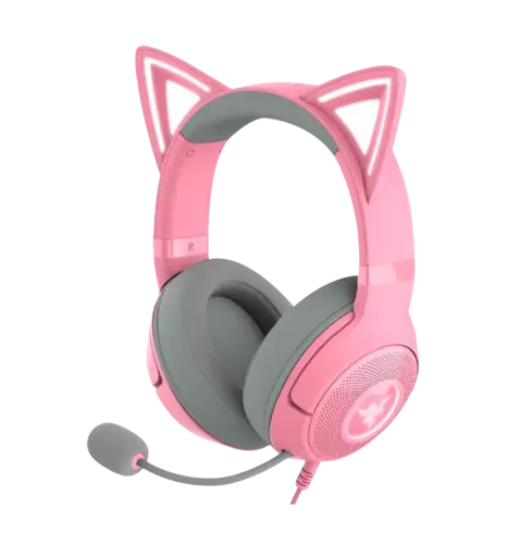 Гарнітура RAZER Kraken Kitty V2, Quartz (RZ04-04730200-R3M1)