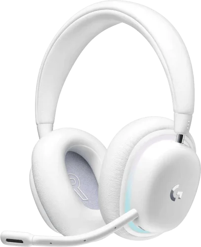 Главные беспроводные наушники накладные со встроенным микрофоном LOGITECH G735 - OFF WHITE - 2.4GHZ/BT - EMEA