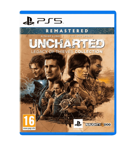 Гра для PS5 Uncharted: Legacy of Thieves Collection (Blu-ray диск)