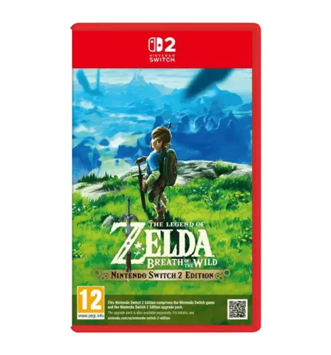 Гра консольна Switch 2 Legend of Zelda: Breath of the Wild, картридж