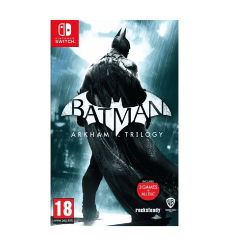 Гра Batman Arkham Trilogy для Nintendo Switch (Картридж) (5051895414712)