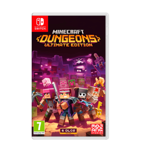 Гра Minecraft Dungeons Ultimate Edition для Nintendo Switch (Картридж) (45496429096/045496429126)