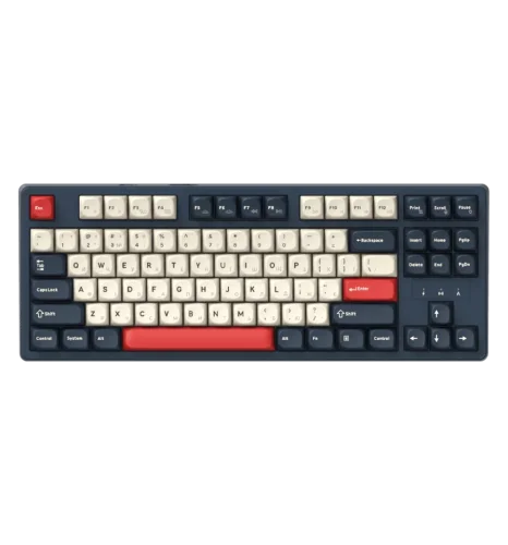 Игровая беспроводная клавиатура GamePro Asgard Ragnar Keychron Super Red Switch Wireless/Bluetooth/USB Blue (MK285BL)