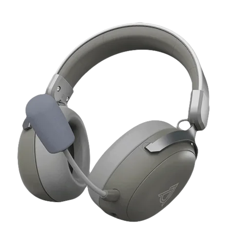 Ігрова гарнітура Ajazz AHM08 MAX 3-Mode Grey