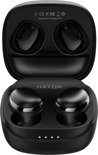 Игровая гарнитура HATOR Hyperpunk Truedots HD (HTA411) черная, SyncHUB