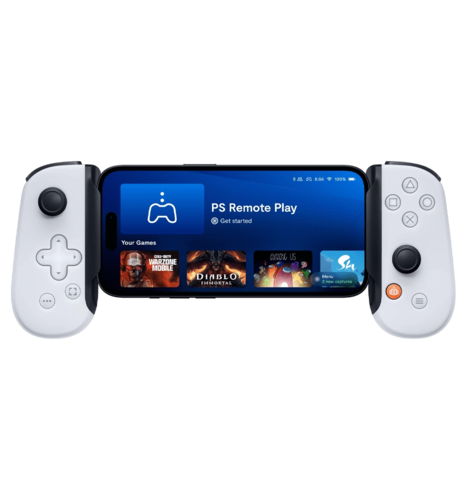 Ігрова консоль BACKBONE ONE PlayStation Edition for iPhone 15 & Android USB-C White (BB-51-P-WS) GEN2