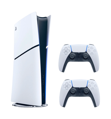 Ігрова приставка Sony PlayStation 5 Slim Digital Edition + DualSense Wireless Controller White