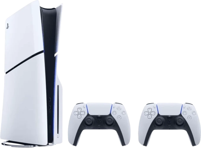 Ігрова приставка Sony PlayStation 5 Slim Digital Edition + DualSense Wireless Controller White UA