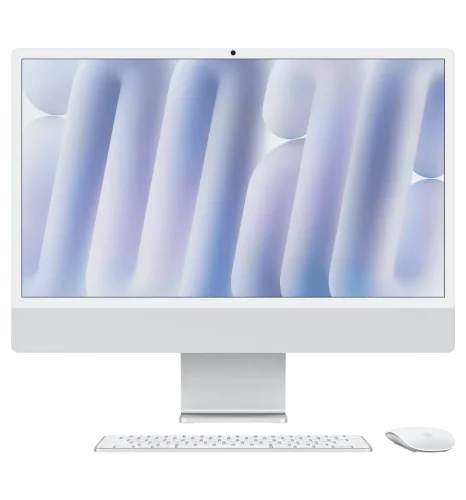 iMac 24" Retina 4.5K Apple M4/10CPU/10GPU/16GB/256GB SSD/Silver 2024 (MWUU3)