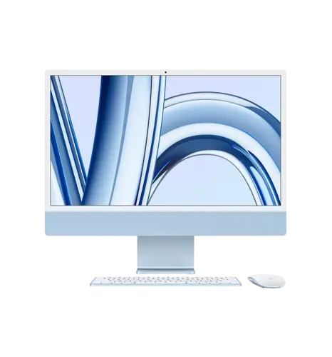iMac 24" Retina 4,5K/M3/8GB/8CPU/10GPU/256GB SSD/Blue 2023 (MQRQ3)