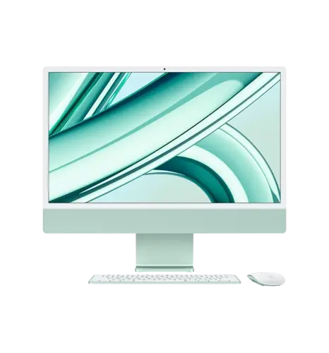 iMac 24" Retina 4,5K/M3/8GB/8CPU/8GPU/256GB SSD/Green 2023 (MQRA3)