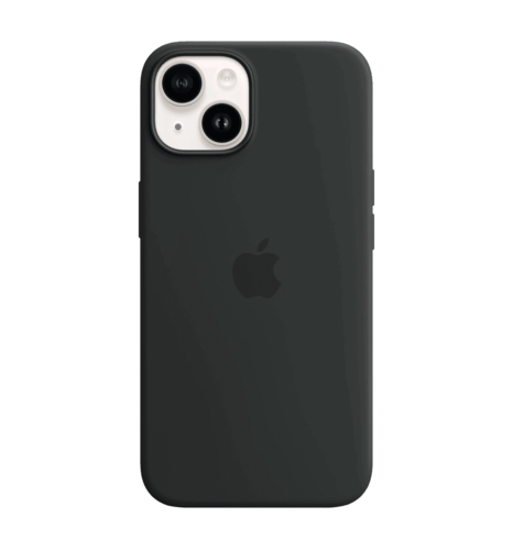 iPhone 14 Plus Silicone Case with MagSafe Midnight (MW4Y3ZE/A)