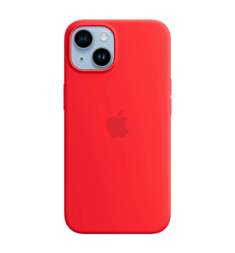 iPhone 14 Plus Silicone Case with MagSafe (PRODUCT)RED (MPT63ZE/A)