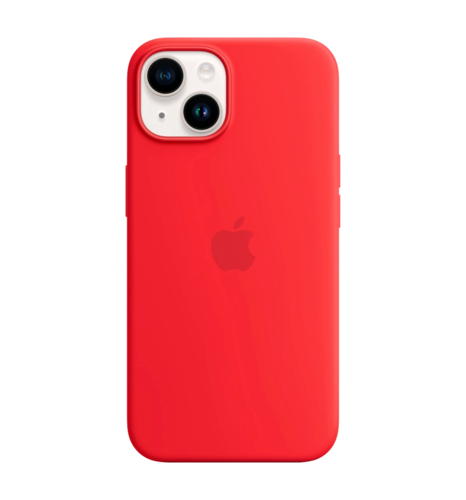 iPhone 14 Plus Silicone Case with MagSafe (PRODUCT)RED (MW513ZE/A)