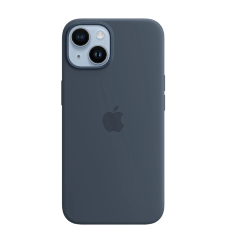 iPhone 14 Silicone Case with MagSafe Storm Blue (MPRV3ZE/A)