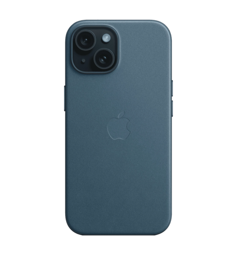 iPhone 15 Plus FineWoven Case with MagSafe Pacific Blue (MT4D3ZM/A)