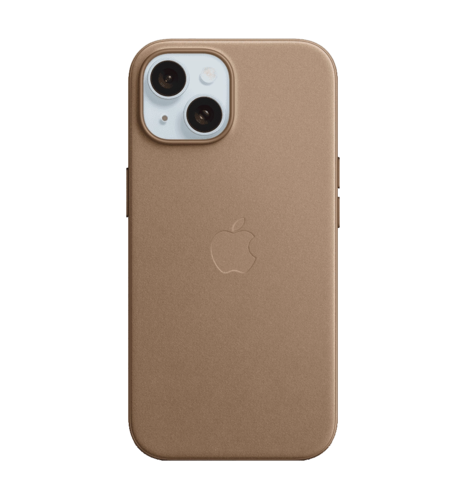 iPhone 15 Plus FineWoven Case with MagSafe Taupe (MT473ZM/A)