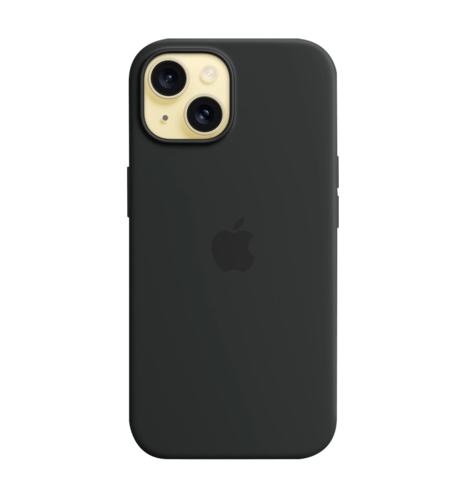 iPhone 15 Plus Silicone Case with MagSafe Black (MT103ZM/A)