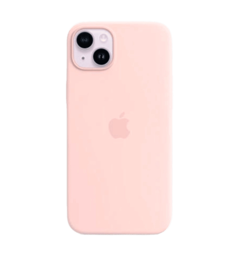 iPhone 15 Plus Silicone Case with MagSafe Light Pink (MXQV3ZM/A)