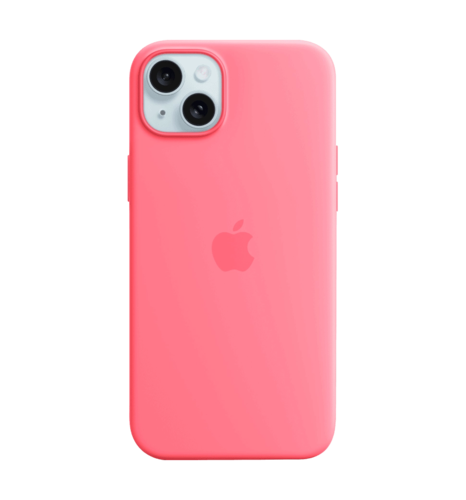iPhone 15 Plus Silicone Case with MagSafe Pink (MWNE3ZM/A)