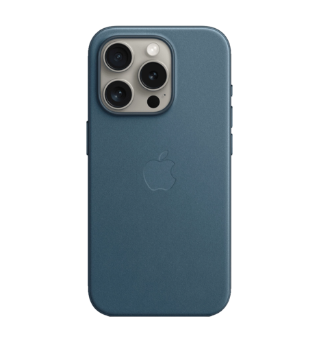 iPhone 15 Pro FineWoven Case with MagSafe Pacific Blue (MT4Q3ZM/A)