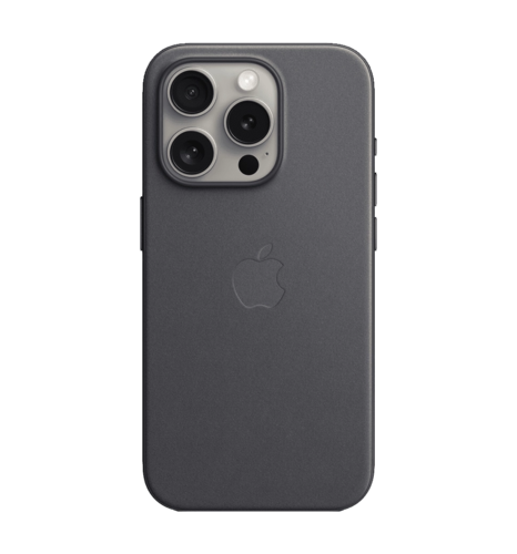 iPhone 15 Pro Max FineWoven Case with MagSafe Black (MT4V3ZM/A)