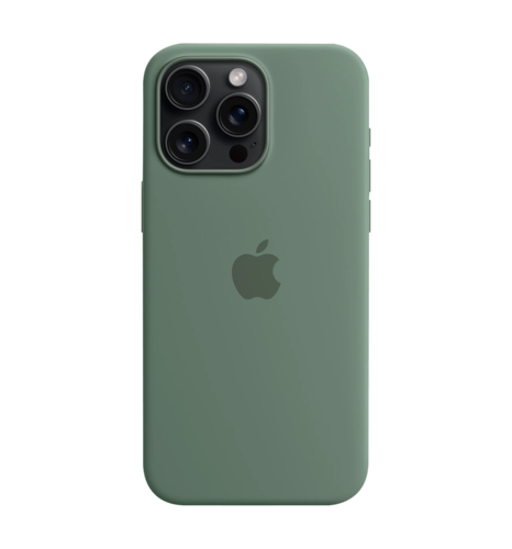 iPhone 15 Pro Max Silicone Case with MagSafe Cypress (MT1X3ZM/A)