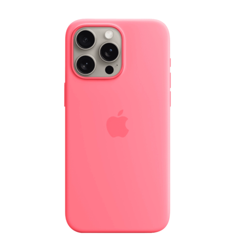 iPhone 15 Pro Silicone Case with MagSafe Pink (MWNJ3ZM/A)