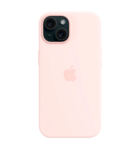 iPhone 15 Silicone Case with MagSafe Light Pink (MT0U3ZM/A)