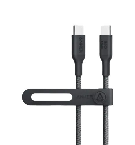 Кабель ANKER 544 USB-C to USB-C - 0.9m 140W Bio-Nylon Black