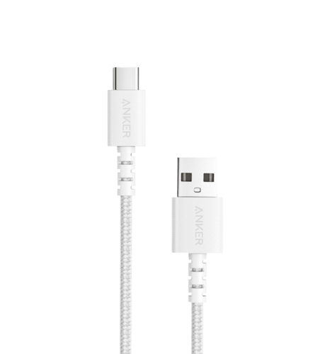 Кабель ANKER Powerline Select+ USB-C to USB-A 2.0 - 0.9м (Белый)