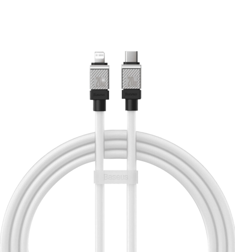 Кабель Baseus CoolPlay Series Type-C to Lightning 20W (1m) (white)(CAKW000002)
