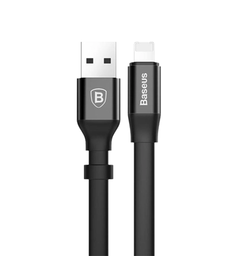 Кабель Baseus Nimble iP Portable Cable 2A 23cm (CALMBJ-B01) Black