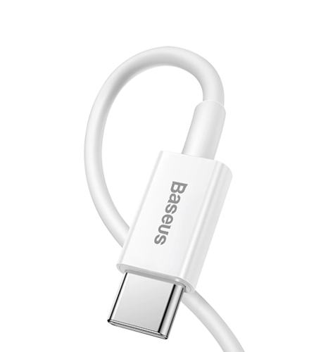 Кабель Baseus Superior Series Fast Charging Type-C to Lightning PD 20W 1m White (CATLYS-A02)