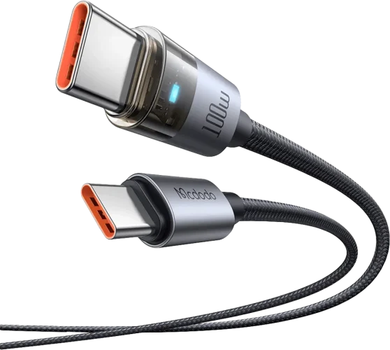 Кабель Mcdodo [CA-5580] Data Cable USB-C to USB-C 100W 1.2m (Black)