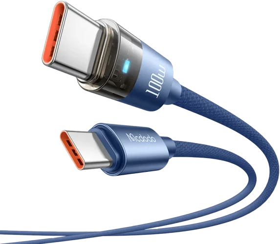 Кабель Mcdodo [CA-5580] Data Cable USB-C to USB-C 100W 1.2m (Blue)
