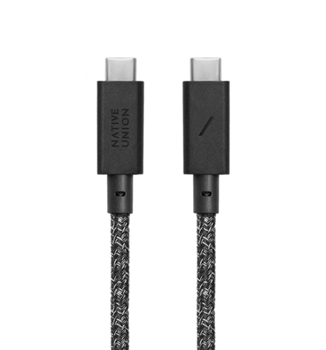 Кабель Native Union Anchor Cable USB-C to USB-C Pro 240W Cosmos Black (3 m) (ACABLE-C-COS-NP)