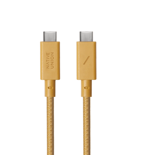 Кабель Native Union Anchor Cable USB-C to USB-C Pro 240W Kraft (3 m) (ACABLE-C-KFT-NP)