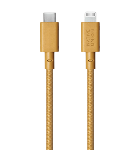 Кабель Native Union Belt Cable XL USB-C to Lightning Kraft (3 m) (BELT-CL-KFT-3-NP)