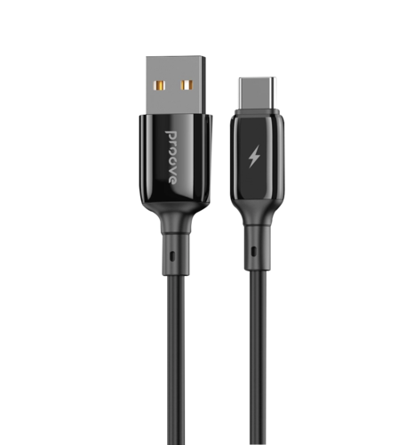 Кабель Proove Flex Metal Type-C 2.4A (1m) (black)