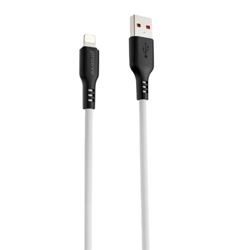 Кабель Proove Rebirth Lightning 2.4A (1m) (white)