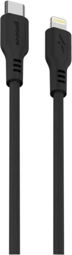 Кабель Proove Rebirth Type-C to Lightning 27W (1m) (black)