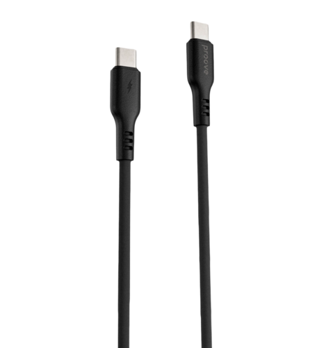 Кабель Proove Rebirth Type-C to Type-С 60W (1m) (black)