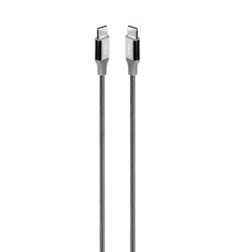 Кабель Ttec Alumi Cable 100W Type-С- Type-С 1,5м Space Gray (2DK53UG)