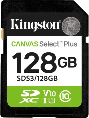 Карта памяти 128GB SDXC Canvas Select Plus Gen3 1 50MB/s C10 UHS-I U1 V10 SDS3/128GB