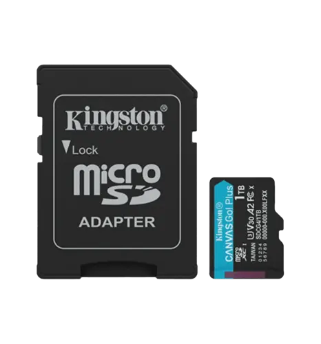Карта пам'яті 1TB microSDXC Canvas Go Plus Gen4 20 0MB/s A2 U3 V30 Card + ADP SDCG4/1TB